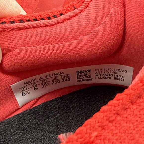 Adidas Ultra Boost 21 'Vivid Red' Running Shoes Mens Size 6.5 Brand New With Tag - Picture 8 of 8